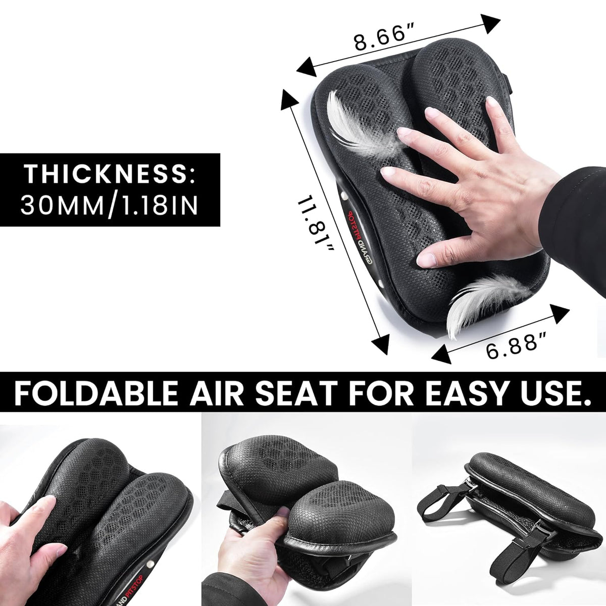 Shock Absorbing Motorcycle Seat Cushion - My Store